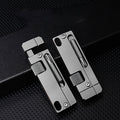 Titanium Alloy Screwdriver And Wrench Small EDC Multifunctional Tool Outdoor Portable Pocket Tool Gray New - Nested Peak LLC
