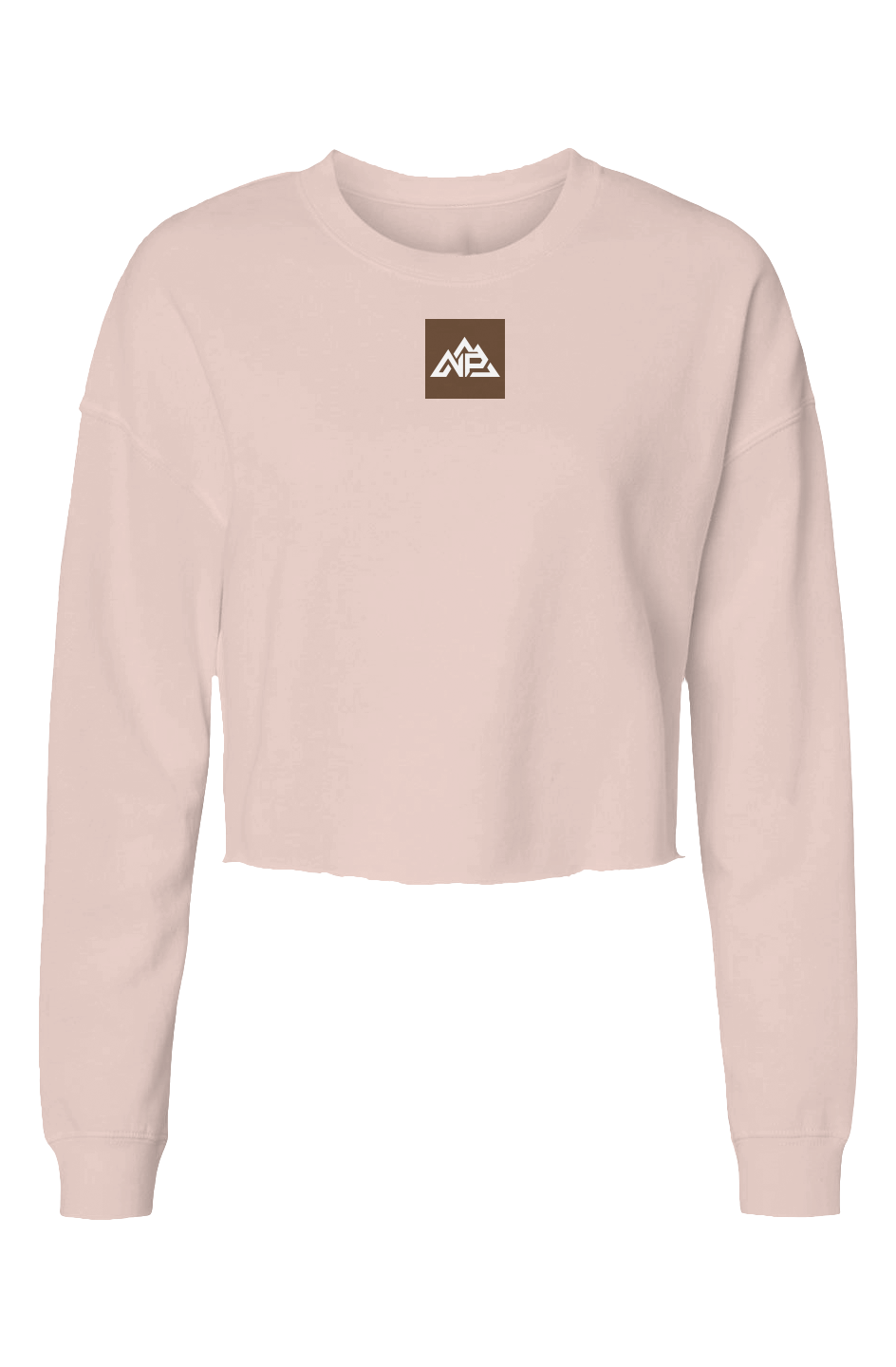 Women's Lightweight Cropped Crew | black, Sage, Blush - Nested Peak LLC