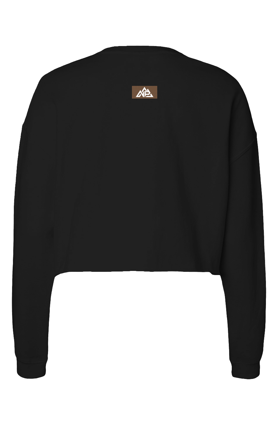 Women's Lightweight Cropped Crew | black, Sage, Blush - Nested Peak LLC