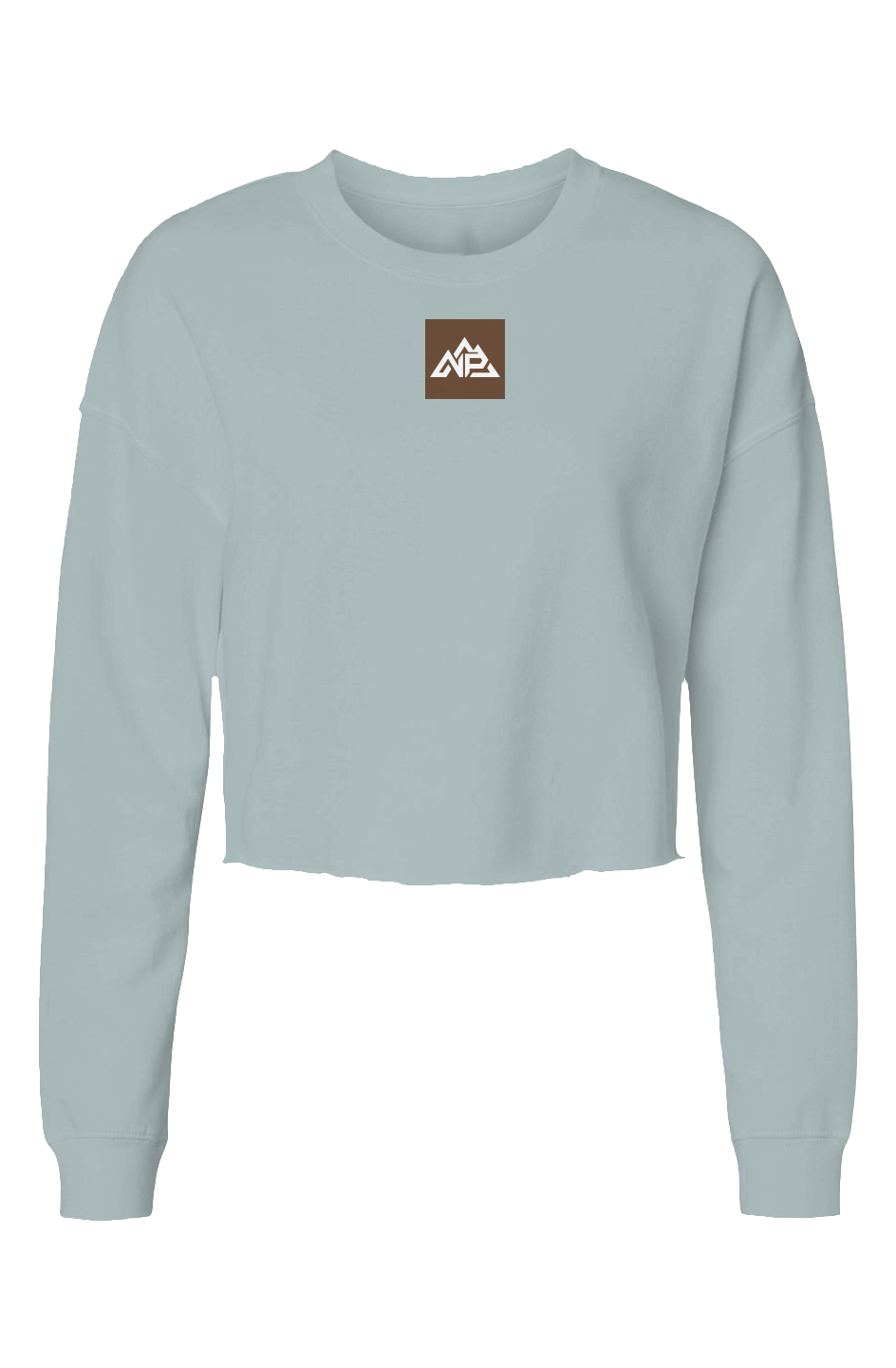 Women's Lightweight Cropped Crew | black, Sage, Blush - Nested Peak LLC