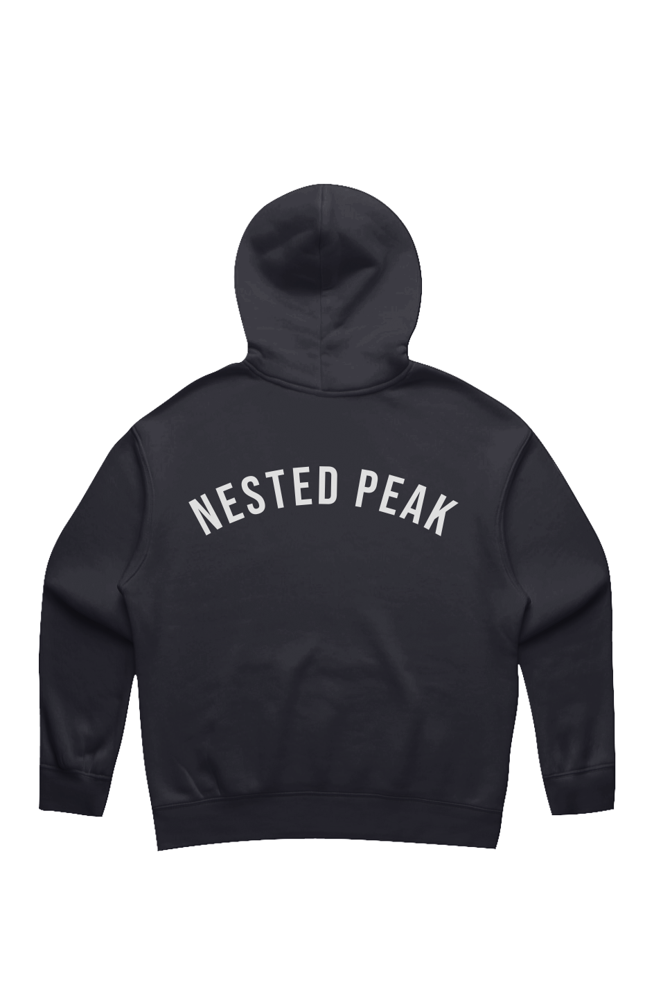 Women's NP Relax Hood | Ink Blue, black, Charity pink - Nested Peak LLC