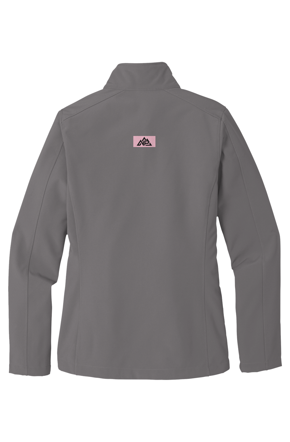 Women's Pink Badge Core Soft Shell Jacket - Nested Peak LLC