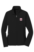 Women's Pink Badge Core Soft Shell Jacket - Nested Peak LLC