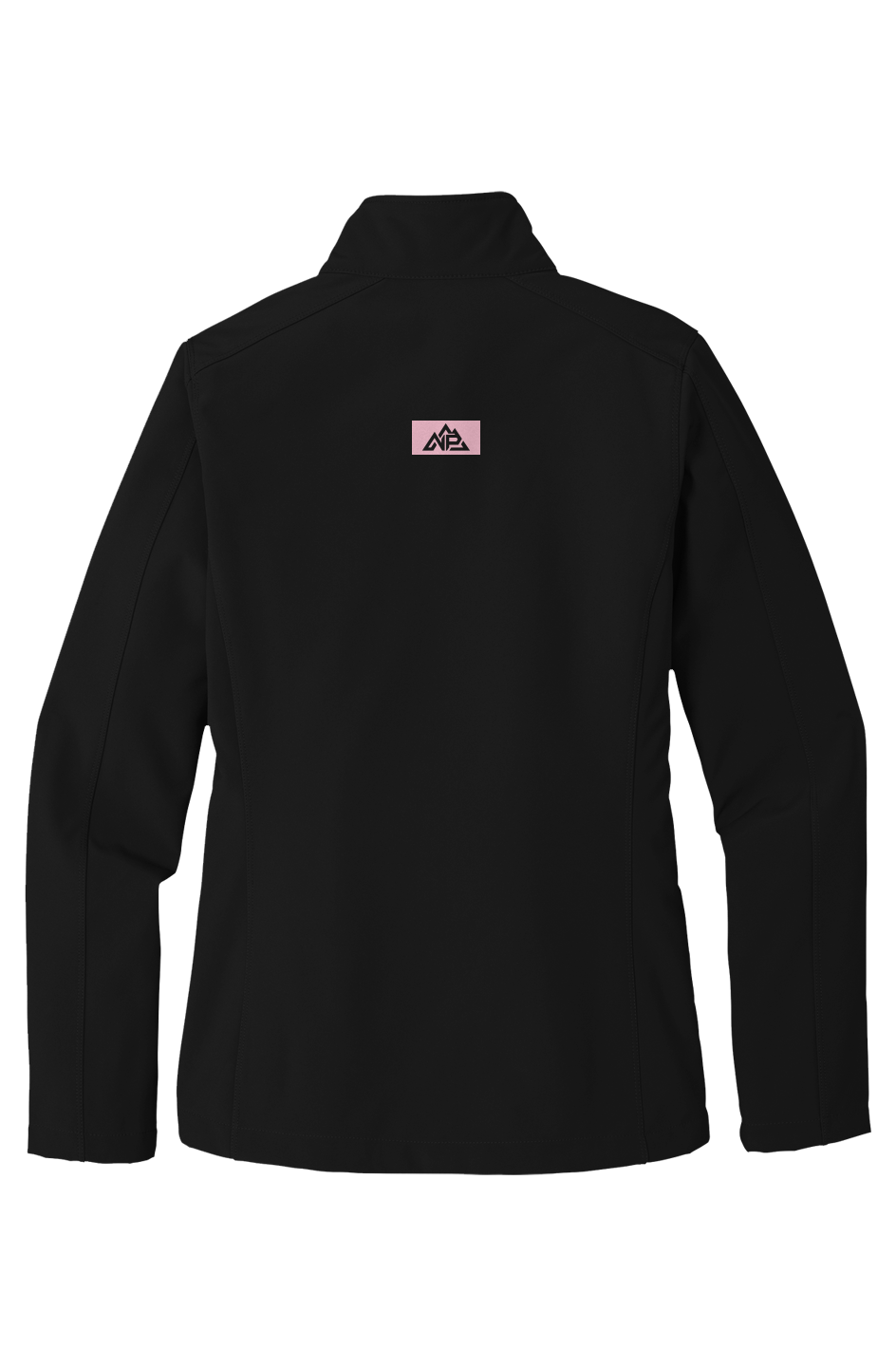 Women's Pink Badge Core Soft Shell Jacket - Nested Peak LLC