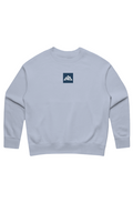 Women's Relax Crew Sweatshirt | Powder, Bone, Hazy Pink - Nested Peak LLC
