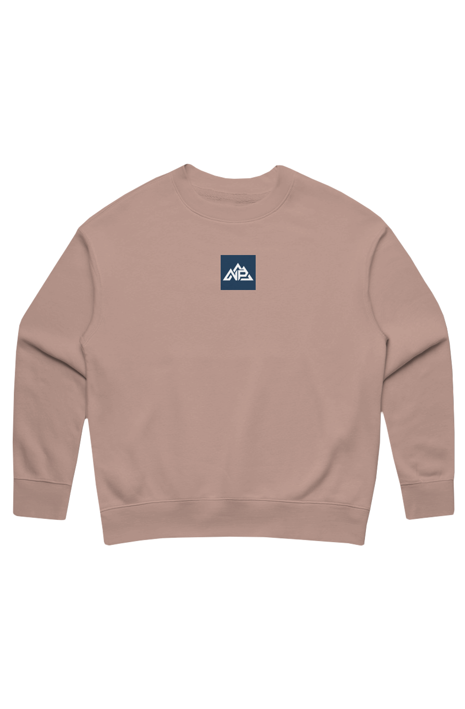 Women's Relax Crew Sweatshirt | Powder, Bone, Hazy Pink - Nested Peak LLC
